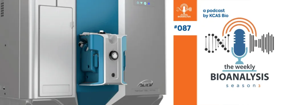Podcast (The Weekly Bioanalysis) Eps #87: “The Evolution of SCIEX’s Partnership with Pharma in Drug Discovery & Development”