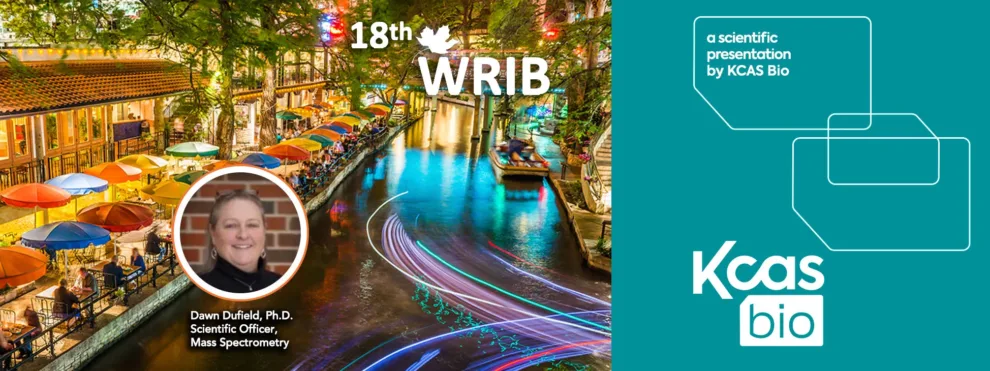 Dawn Dufield with KCAS Bio to Present at the 18th Annual WRIB in San Antonio, TX
