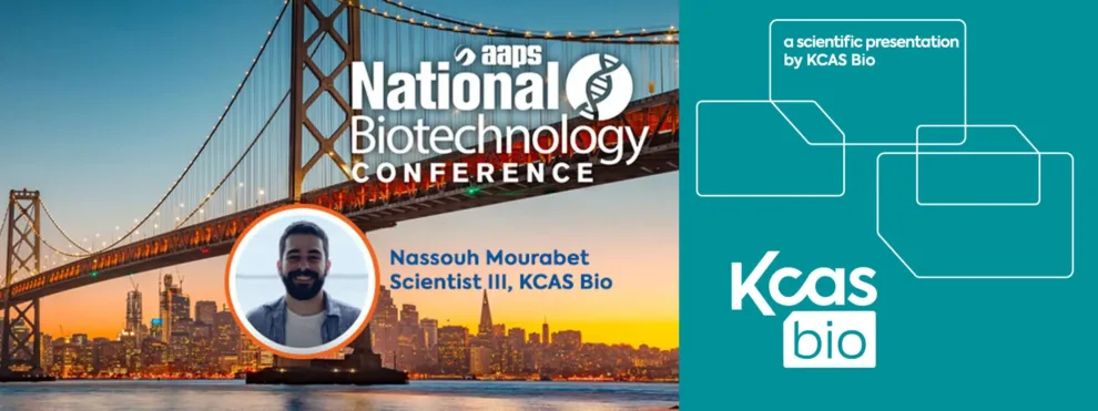 KCAS Bio Presents Results from Recent Validation of IP Panels on the Cytek Aurora in PBMCs in San Francisco during AAPS NBC
